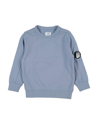 C.P. COMPANY UNDERSIXTEEN Sweatshirt Taubenblau 100% Baumwolle, Elastan
