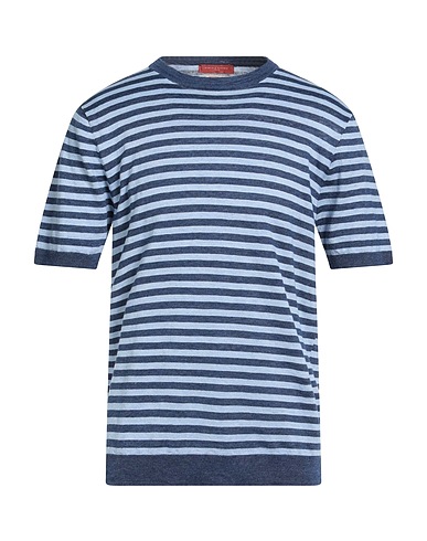 DANIELE FIESOLI T-shirt Blue 100% Linen