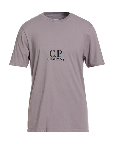 C.P. COMPANY T-shirt Taupe 100% Cotton