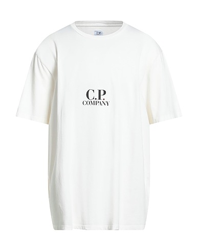 C.P. COMPANY T-shirt White 100% Cotton
