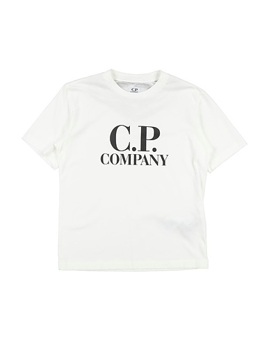 C.P. COMPANY UNDERSIXTEEN T-shirt White 100% Cotton, Elastane