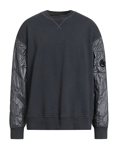 C.P. COMPANY Sweatshirt Charcoal 100% Cotton, Polyamide