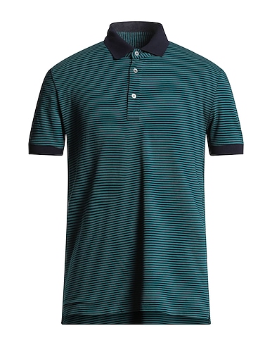 BALLANTYNE Polo Verde petrolio 100% Cotone