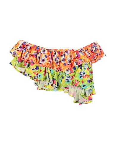 MSGM Top KIDS Light green 100% Viscose