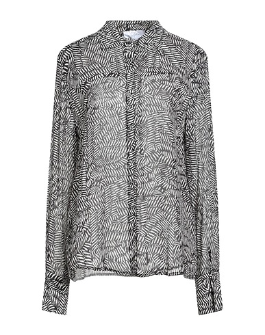 SOALLURE Patterned shirts & blouses Black 100% Viscose