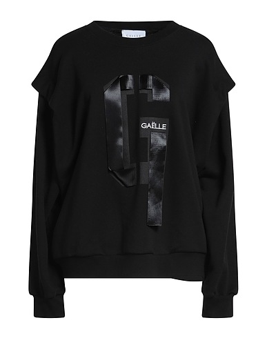 GAëLLE Paris Sweatshirt Black 100% Cotton