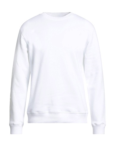 DONDUP Sweatshirt White 100% Cotton, Elastane