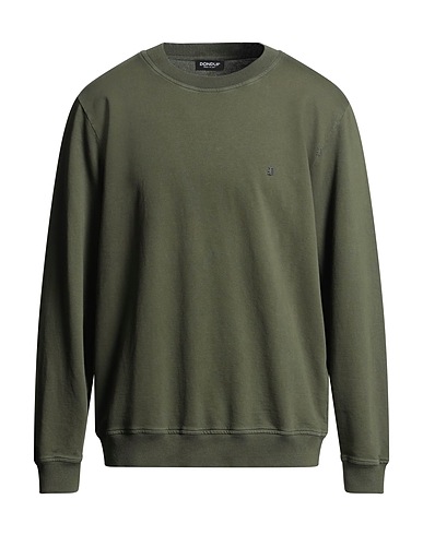 DONDUP Sweatshirt Military green 100% Cotton