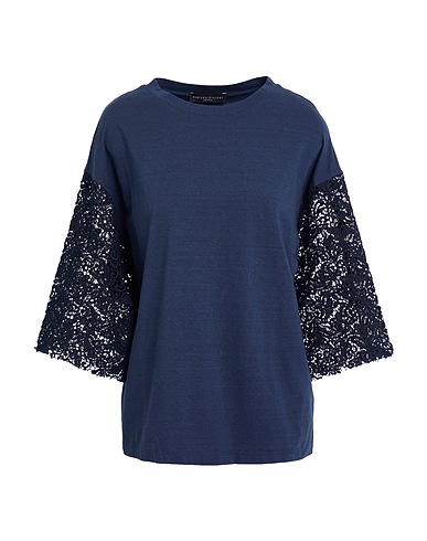 FABIANA FILIPPI T-shirt 68% Cotton, 29% Linen, 3% Elastane, Polyester