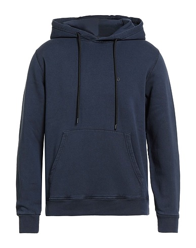 DONDUP Hooded sweatshirt Navy 100% Cotton