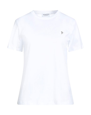 DONDUP Basic T-shirt White 100% Cotton