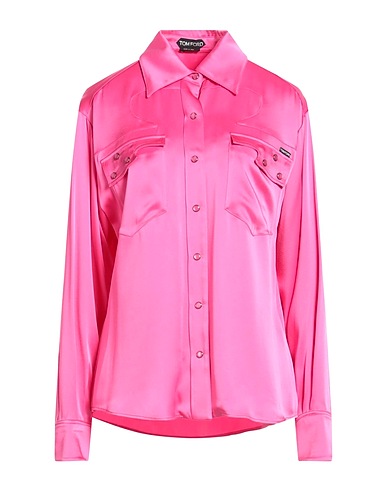 TOM FORD Solid colour shirts & blouses Fuchsia 65% Acetate, 35% Viscose