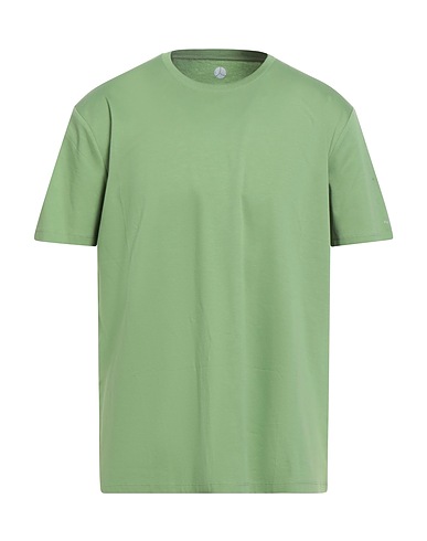 PEOPLE OF SHIBUYA T-shirt Verde chiaro 100% Cotone