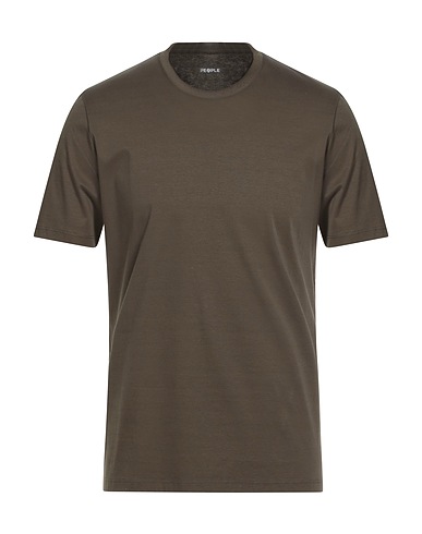 PEOPLE OF SHIBUYA T-shirt Verde militare 100% Cotone