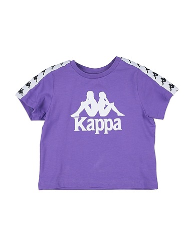 KAPPA T-shirt Viola 95% Cotone, 5% Elastan