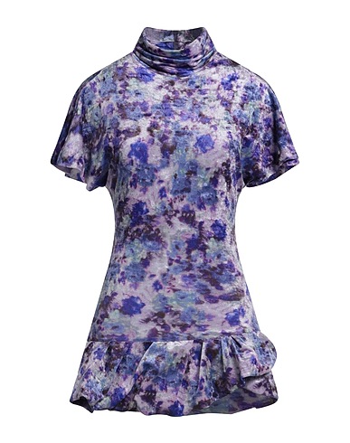 ISABEL MARANT Top Purple 85% Polyamide, 15% Elastane