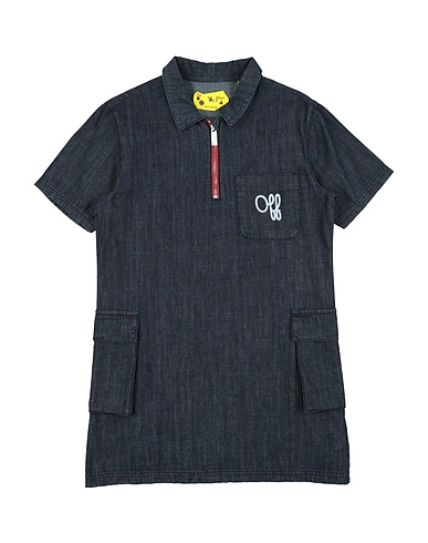 OFF-WHITE™ KIDS Denim dress Blue 100% Cotton