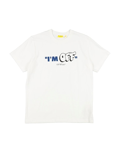 OFF-WHITE™ KIDS T-shirt Bianco 100% Cotone