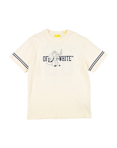 OFF-WHITE™ KIDS T-shirt Ivory 100% Cotton