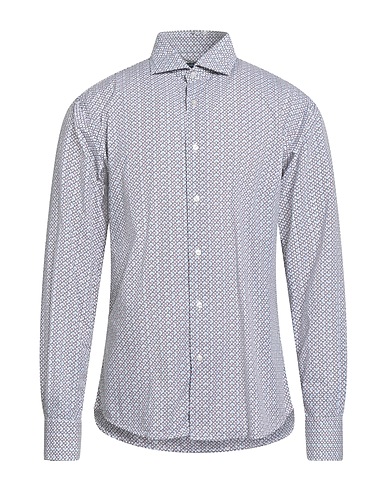 BROUBACK Patterned shirt White 100% Cotton