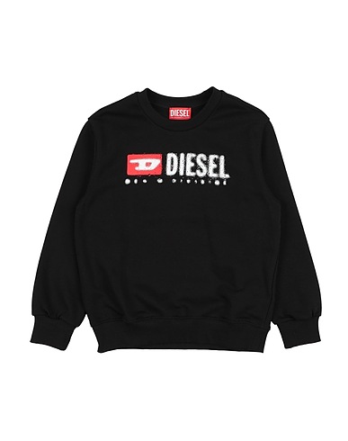 DIESEL Sweatshirt Black 90% Cotton, 10% Polyester