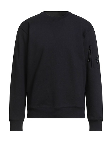 C.P. COMPANY Sweatshirt Schwarz 100% Baumwolle
