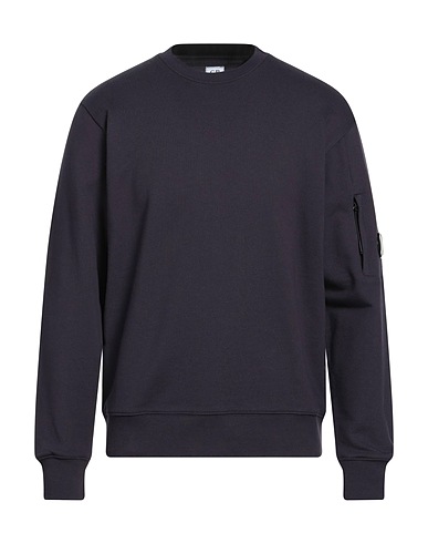 C.P. COMPANY Sweatshirt Dunkelviolett 100% Baumwolle