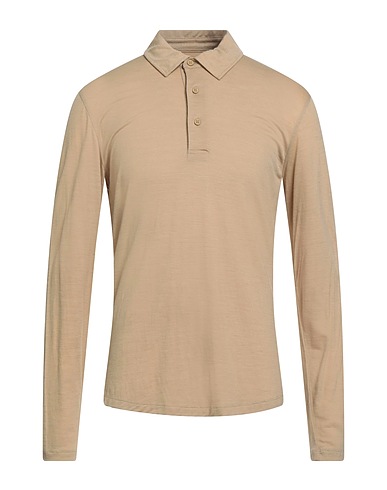ORLEBAR BROWN Poloshirt Sand 100% Merinowolle