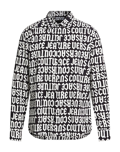 VERSACE JEANS COUTURE Patterned shirt 100% Cotton