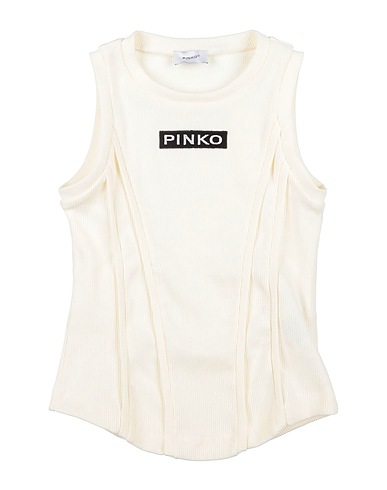 PINKO UP Ｔシャツ アイボリー コットン 98% / ポリウレタン 2%