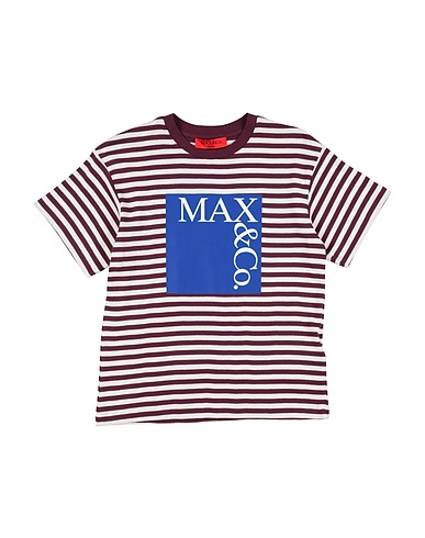 MAX&Co. T-shirt MINI ME Burgundy 100% Cotton