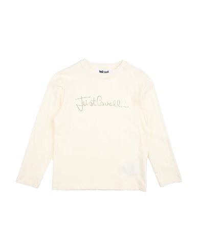JUST CAVALLI T-shirt JUNIOR Ivory 100% Cotton