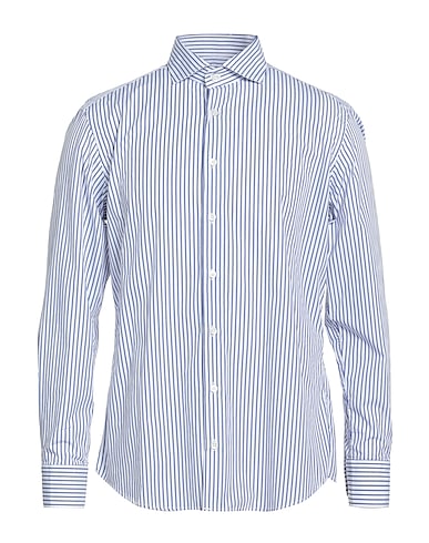BASTONCINO Camicia a righe Blu 100% Cotone