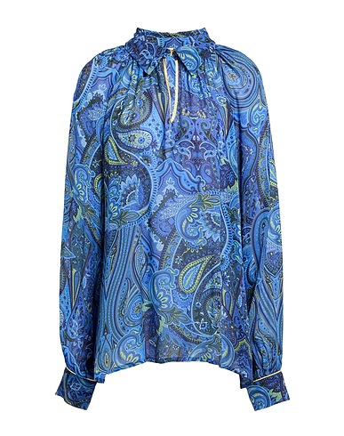 SHIRTAPORTER Top Blue 100% Viscose