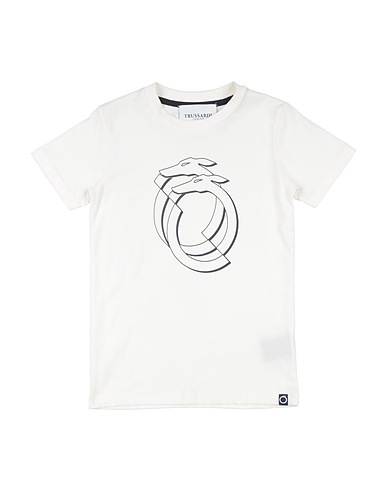 TRUSSARDI JUNIOR T-shirt Bianco 100% Cotone