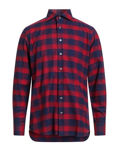 LARDINI Checked shirt 100% Cotton