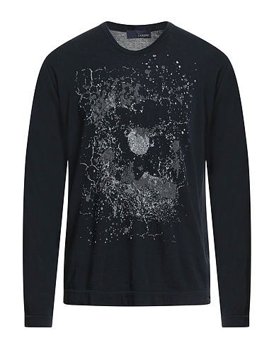 LARDINI T-shirt Black 100% Cotton