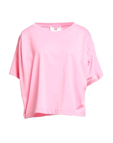 SOLOTRE T-shirt Pink 100% Cotton