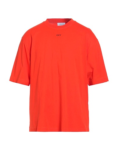 OFF-WHITE™ T-shirt Tomato red 100% Cotton