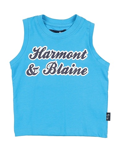 HARMONT & BLAINE T-shirt Azure 100% Cotton