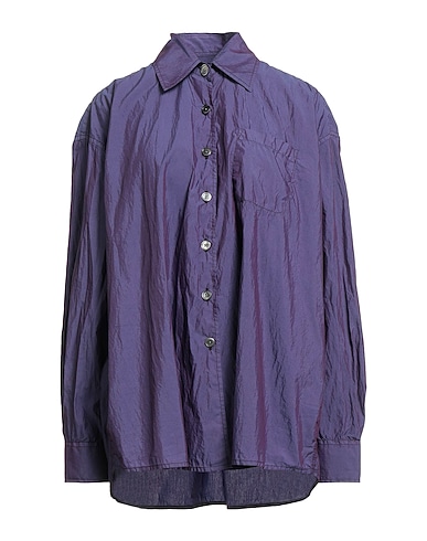 OUR LEGACY Hemden Violett 62% Baumwolle, 38% Polyamid, Perlmutt