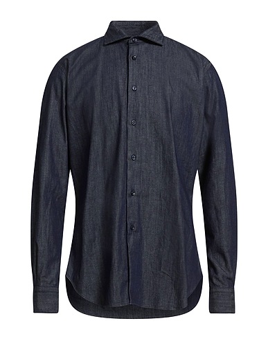 920 ITALIAN STYLE Denim shirt 97% Cotton, 3% Elastane