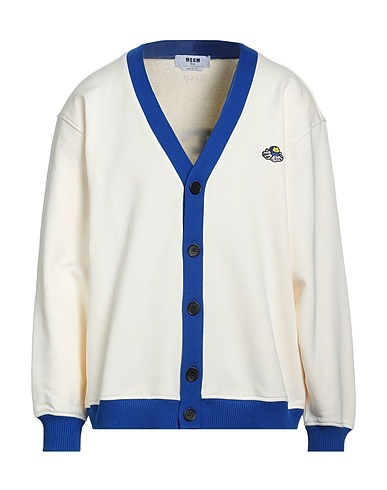 MSGM Sweatshirt Cream 100% Cotton