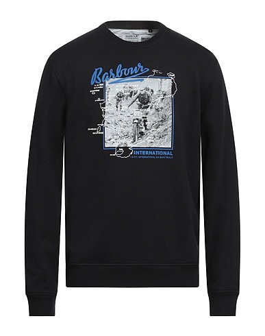BARBOUR Sweatshirt Black 100% Cotton