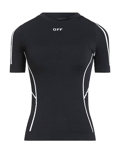 OFF-WHITE™ T-shirt Black 95% Polyimide, 5% Elastane