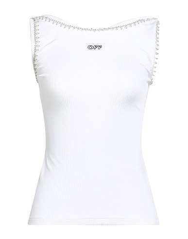 OFF-WHITE™ Top 95% Viscose, 5% Elastane