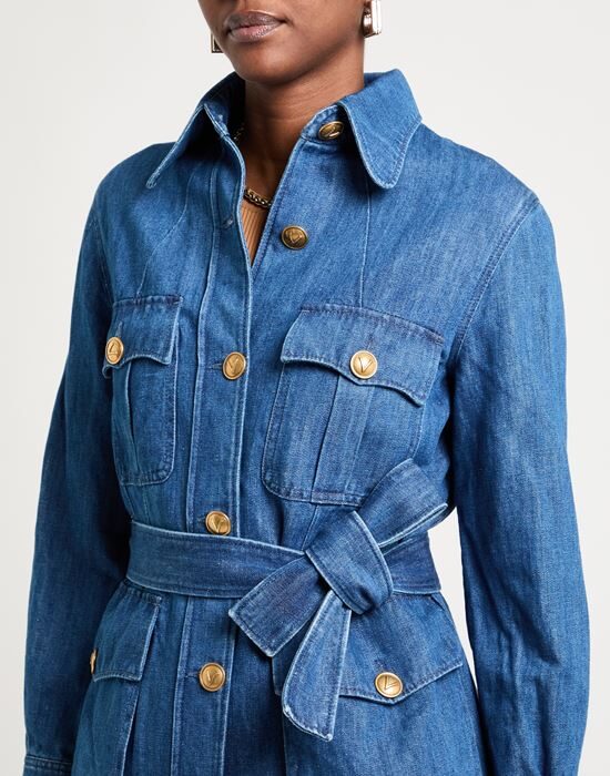 VALENTINO GARAVANI Джинсовая верхняя одежда