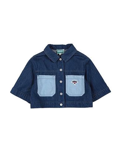 KENZO KIDS Denim shirt Blue 100% Cotton