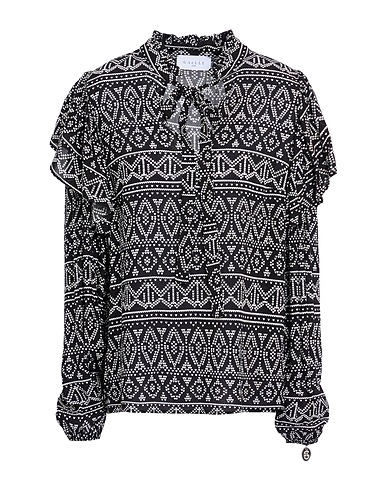 GAëLLE Paris Top Black 92% Viscose, 8% Wool