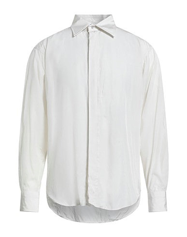 TOM FORD Solid colour shirt Light grey 100% Viscose
